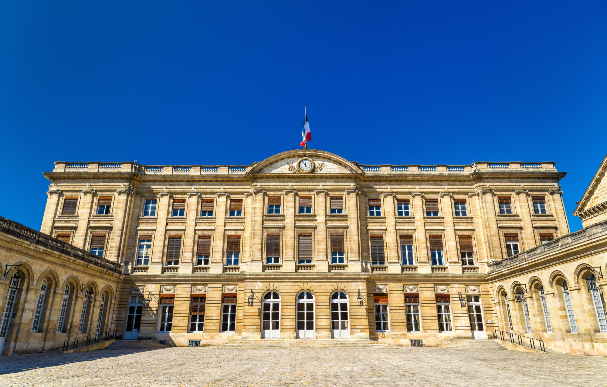 Le palais Rohan à Bordeaux