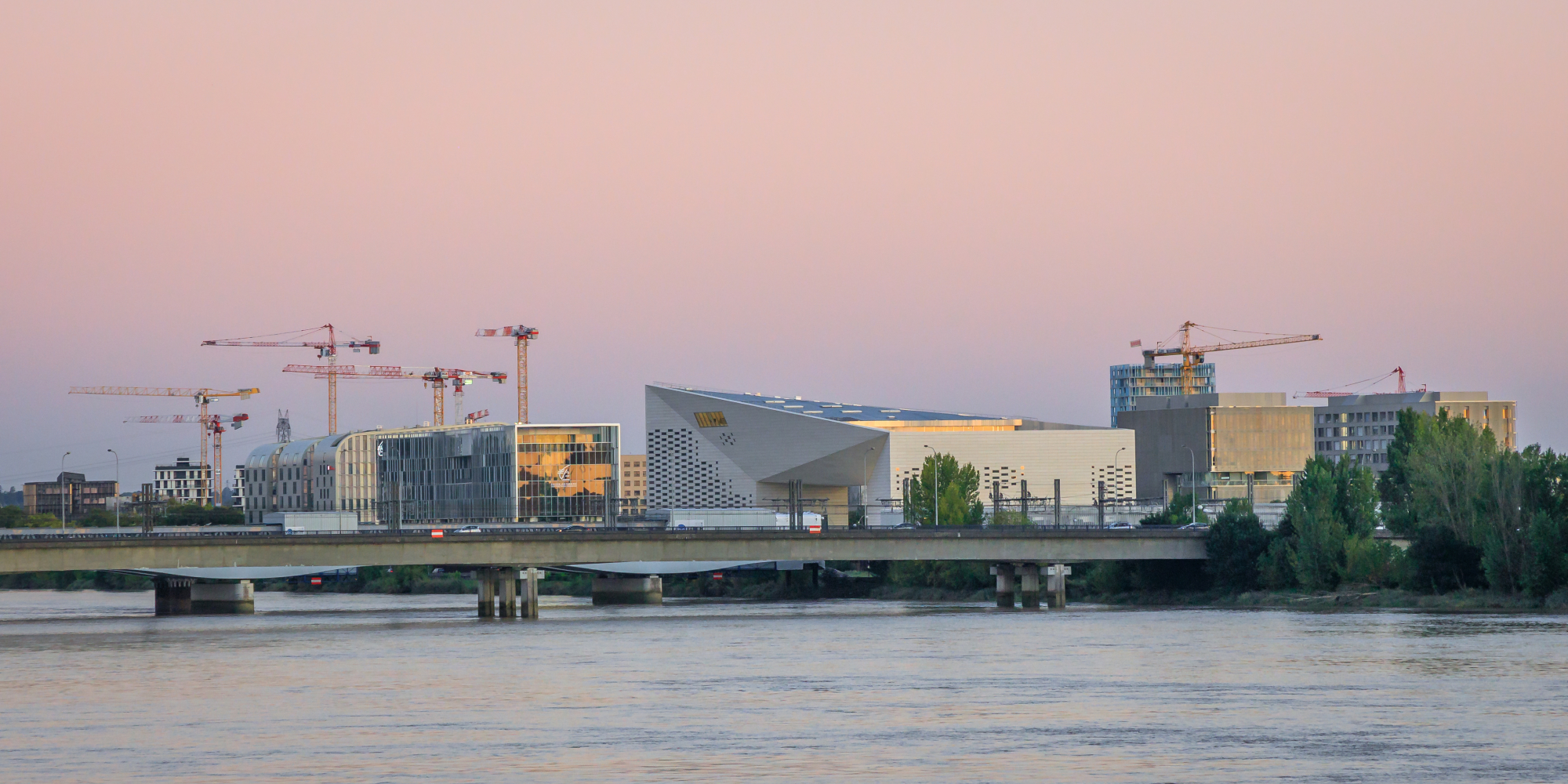 Constructions de la MECA à Bordeaux sur le site Euratlantique