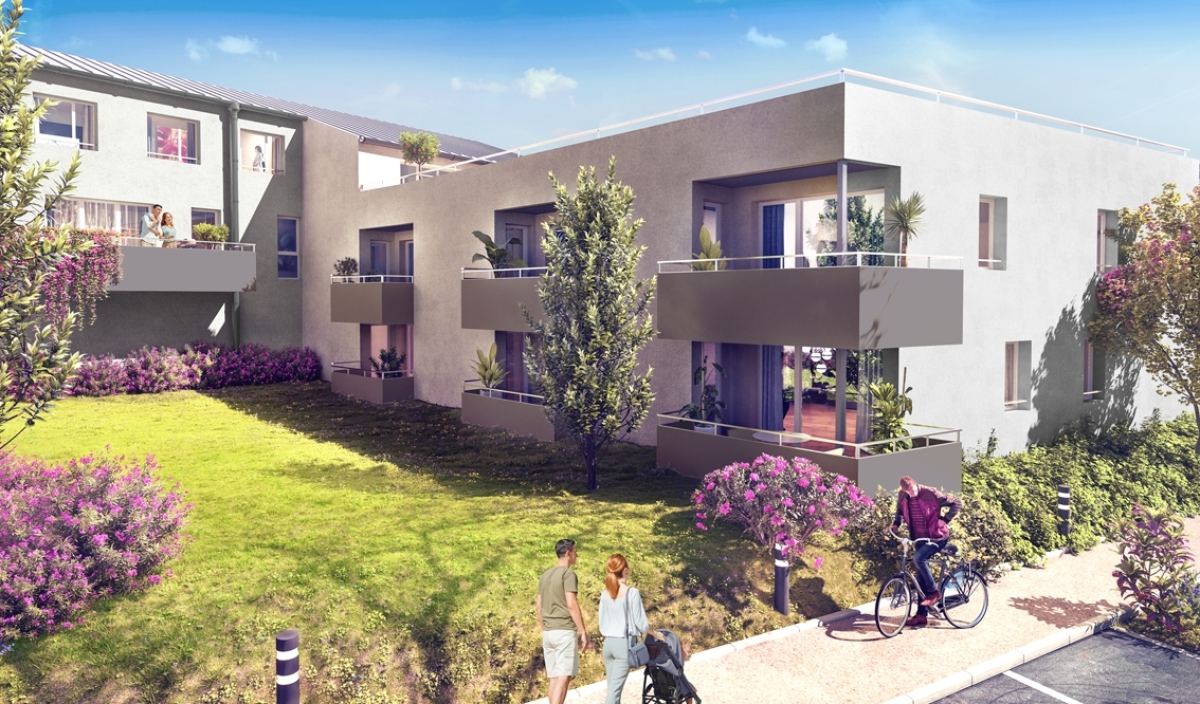 Programme neuf Trineo : Appartements neufs à Carbon-Blanc référence 5695, aperçu n°2