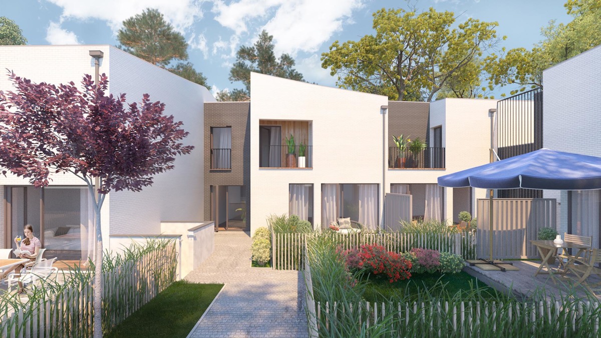 Programme neuf Jardins de Noès : Appartements neufs à Pessac référence 5710, aperçu n°0