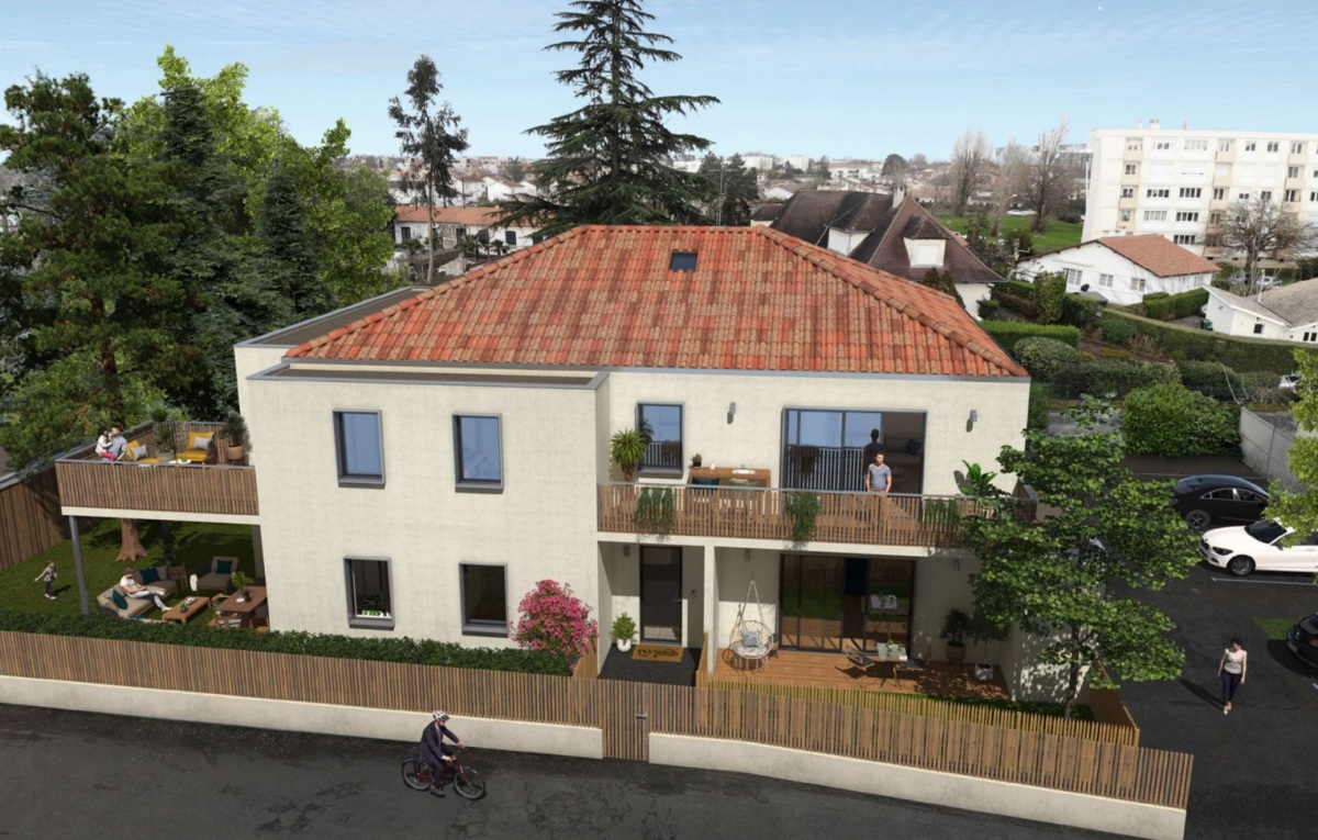 Programme neuf Les Camélias : Appartements neufs à Mérignac référence 5720, aperçu n°0