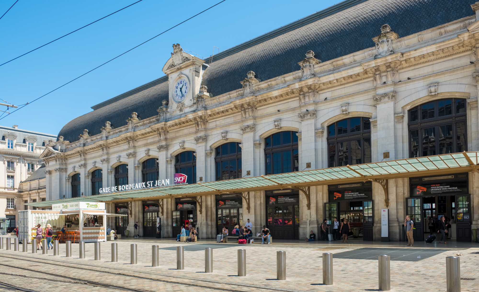 La gare Saint-Jean à Bordeaux