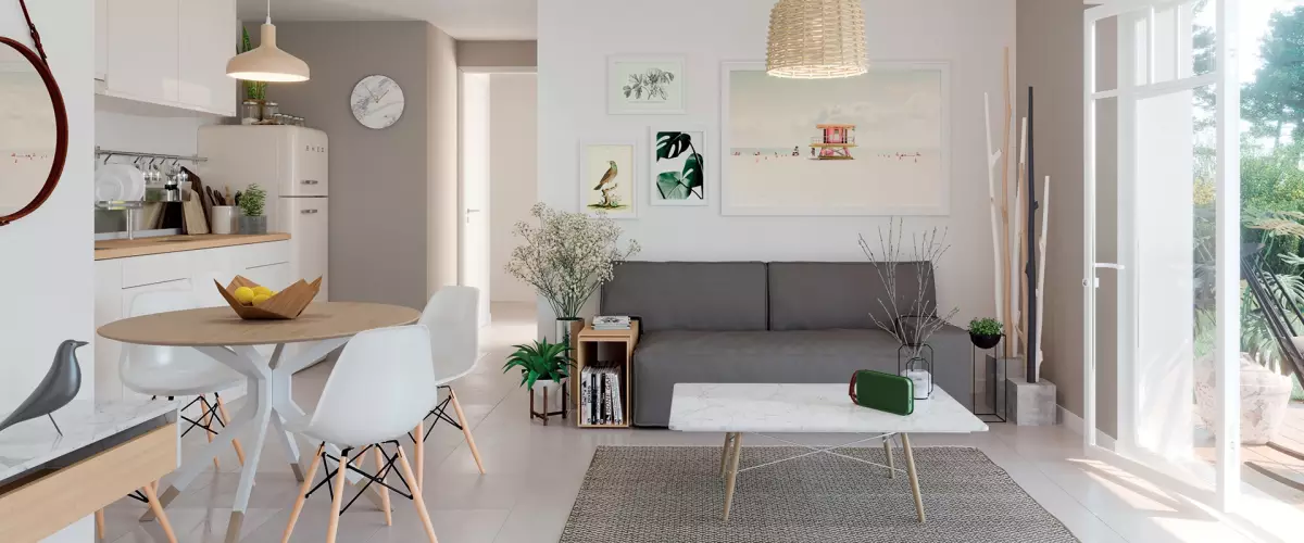 Programme neuf Patio du Lac : Appartements neufs à Biscarrosse référence 5961, aperçu n°1