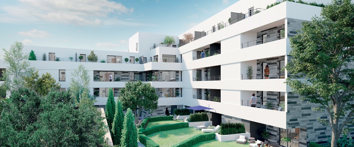 Programme neuf Jardin de Majorelle : Appartements neufs à Cenon référence 5772, aperçu n°0