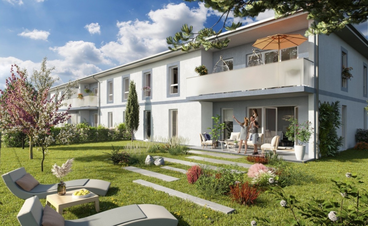 Programme neuf Euphoria : Appartements neufs à Saint-Jean-d'Illac référence 5774, aperçu n°0