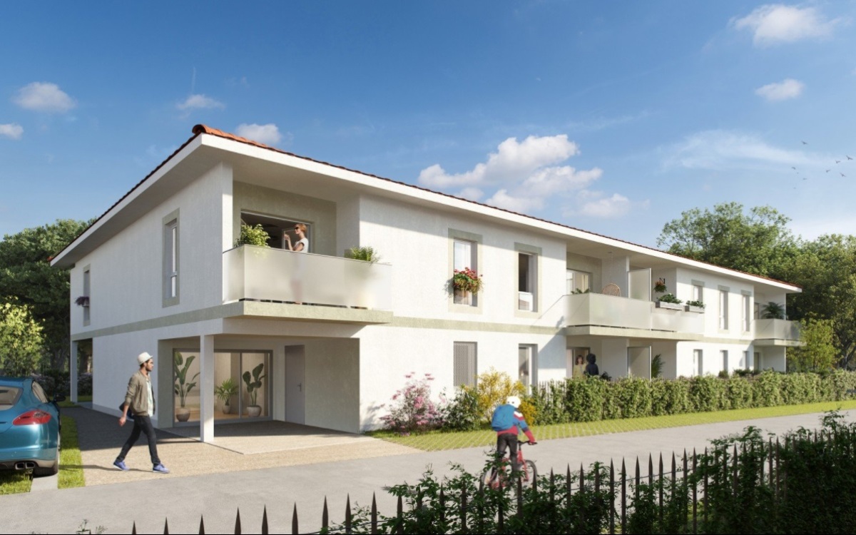 Programme neuf Euphoria : Appartements neufs à Saint-Jean-d'Illac référence 5774, aperçu n°2