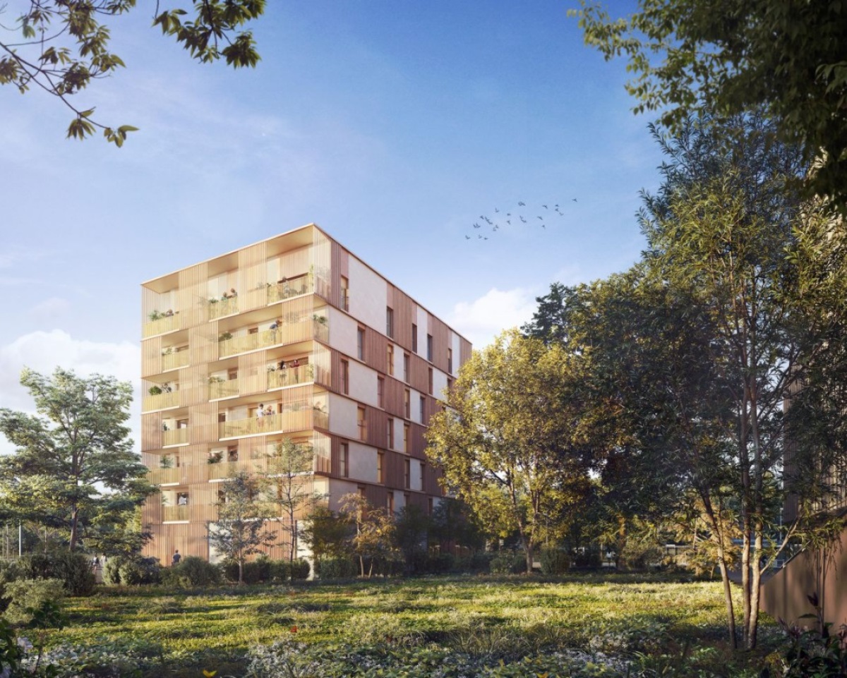 Le programme Le Petit Bruges sera à 2 pas d’un arrêt de tramway image du projet immobilier Le Petit Bruges à Bordeaux