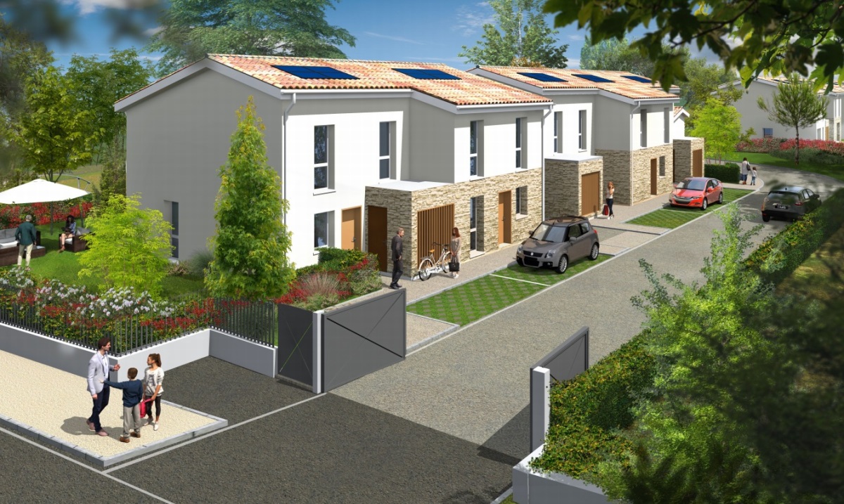 Programme neuf Garden'Side : Maisons neuves à Villenave-d'Ornon référence 5853, aperçu n°0