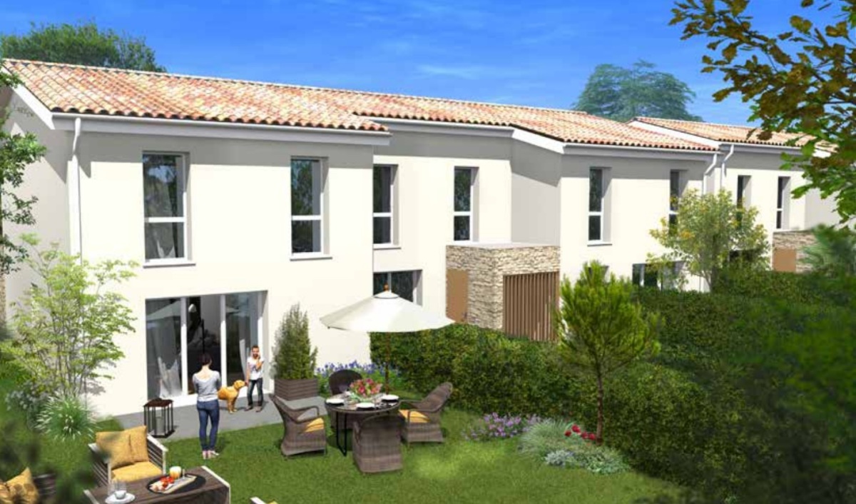 Programme neuf Garden'Side : Maisons neuves à Villenave-d'Ornon référence 5853, aperçu n°2