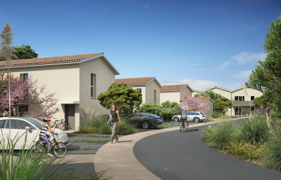 Programme neuf Couleur Jardin : Maisons Neuves Taillan-Médoc référence 5842