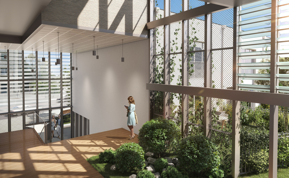 Programme neuf Atelier Dulamon : Maisons neuves et appartements neufs à Les Chartrons référence 5845, aperçu n°1