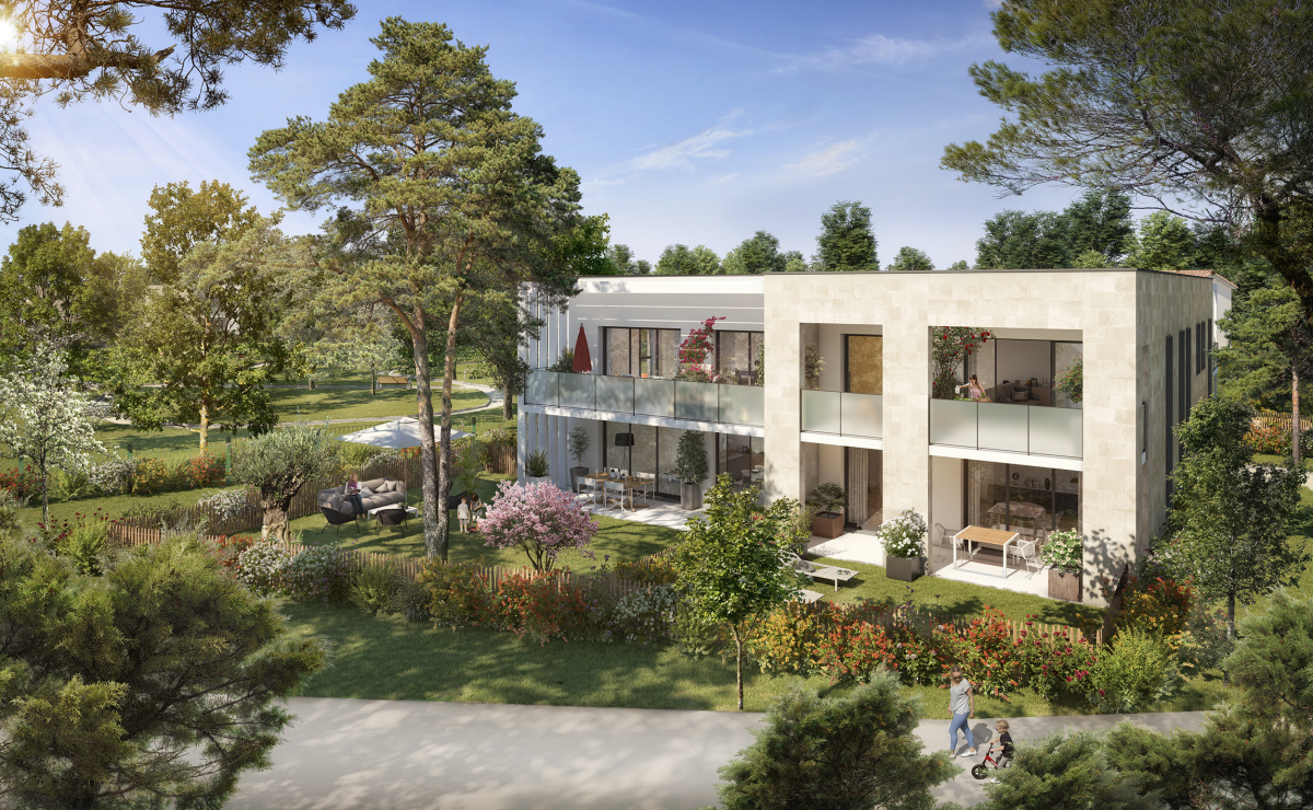 Programme neuf Parc Habité : Appartements neufs à Pessac référence 5827, aperçu n°0