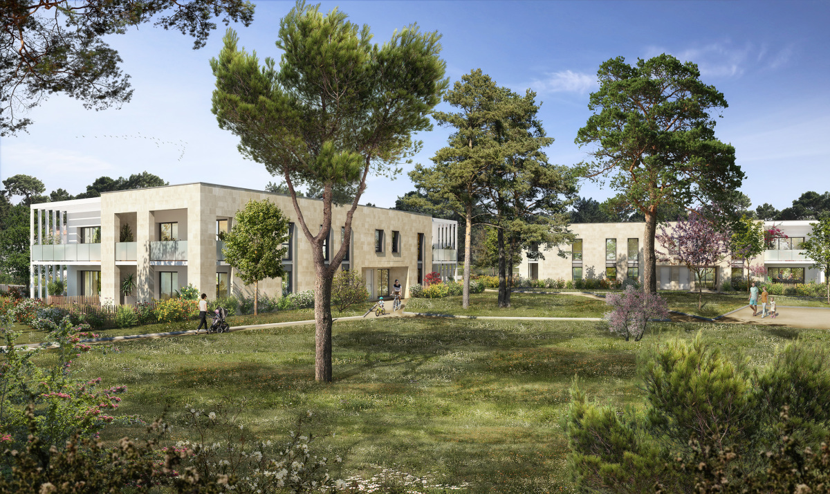 Programme neuf Parc Habité : Appartements neufs à Pessac référence 5827, aperçu n°2