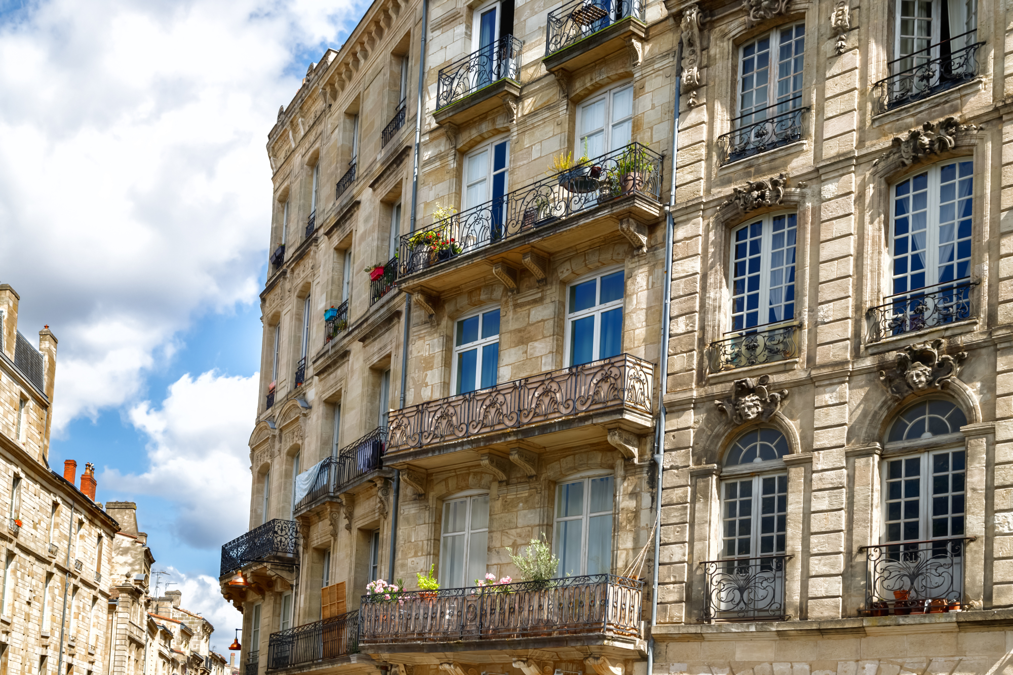 fenêtres de Bordeaux