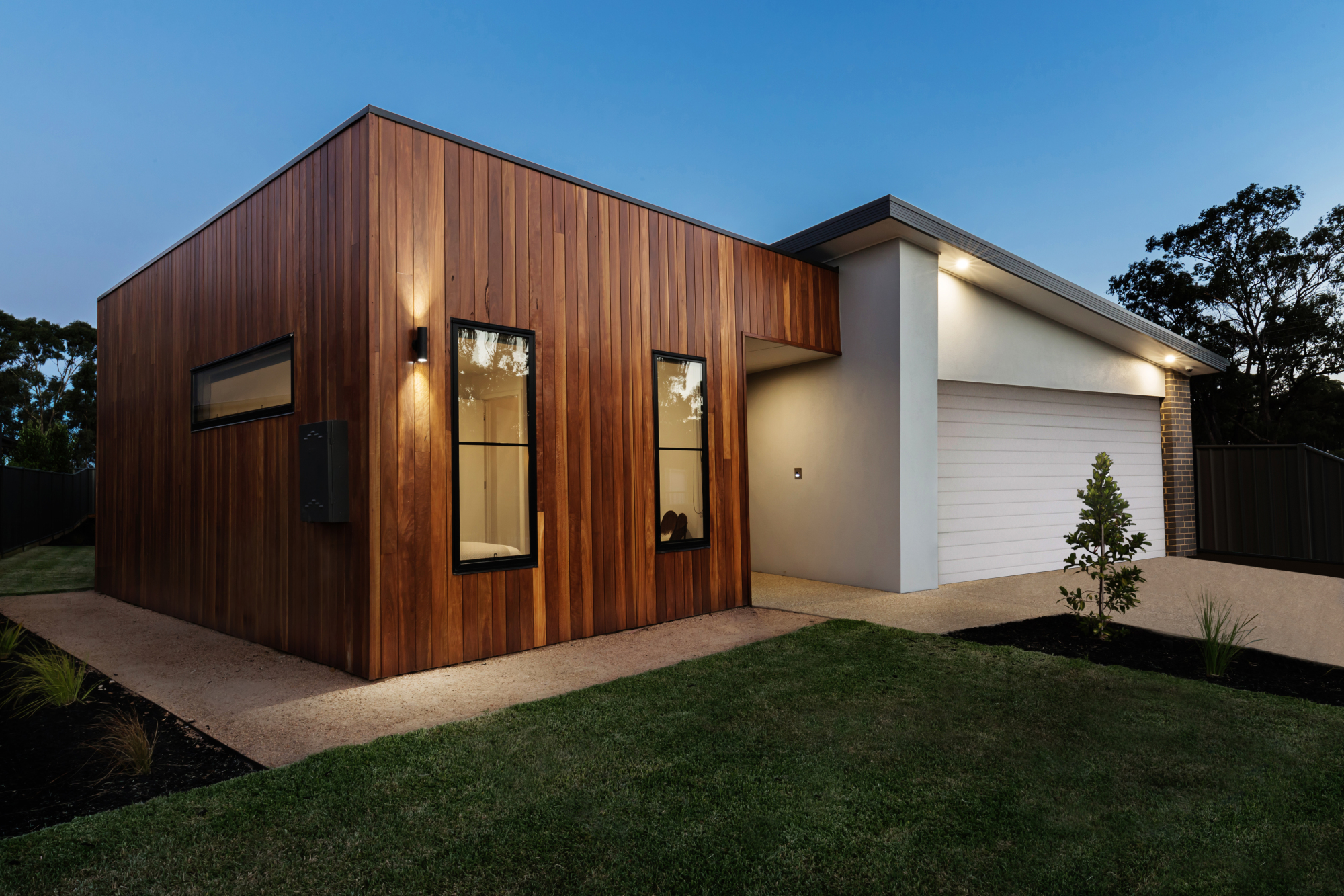 Maison moderne en bois