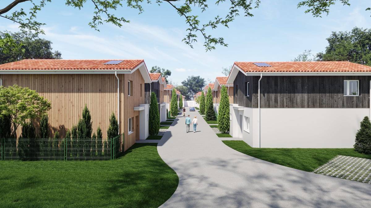 Programme neuf Villa Gaia : Maisons neuves à Andernos-les-Bains référence 6498, aperçu n°2