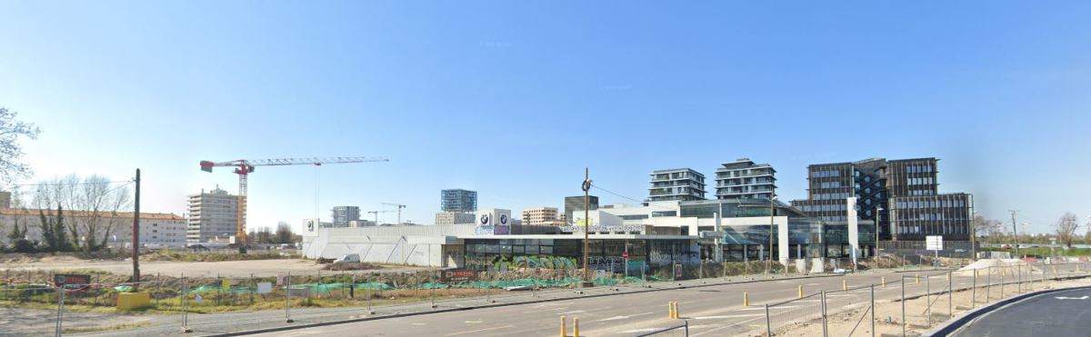 Quai Neuf Saint-Jean Belcier - vue sur le quai de Brienne où sera édifié le programme Quai Neuf