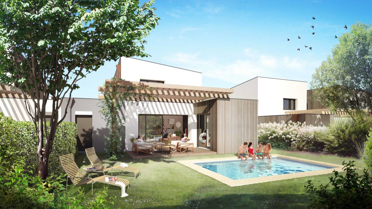 Programme neuf Villas Andromède : Maisons neuves à Artigues-près-Bordeaux référence 5994, aperçu n°0