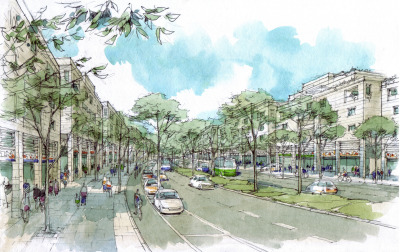 Actualité à Bordeaux - Place Ravezies : focus sur le projet I-TER au Bouscat