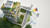 Immobileir neuf Bordeaux - bâtiment végétalisé en 3D