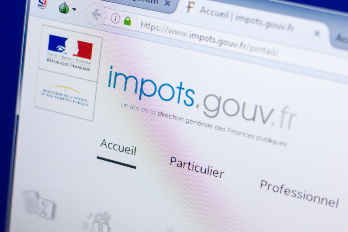 Immobilier 2022 – Vue sur le site impots.gouv.fr