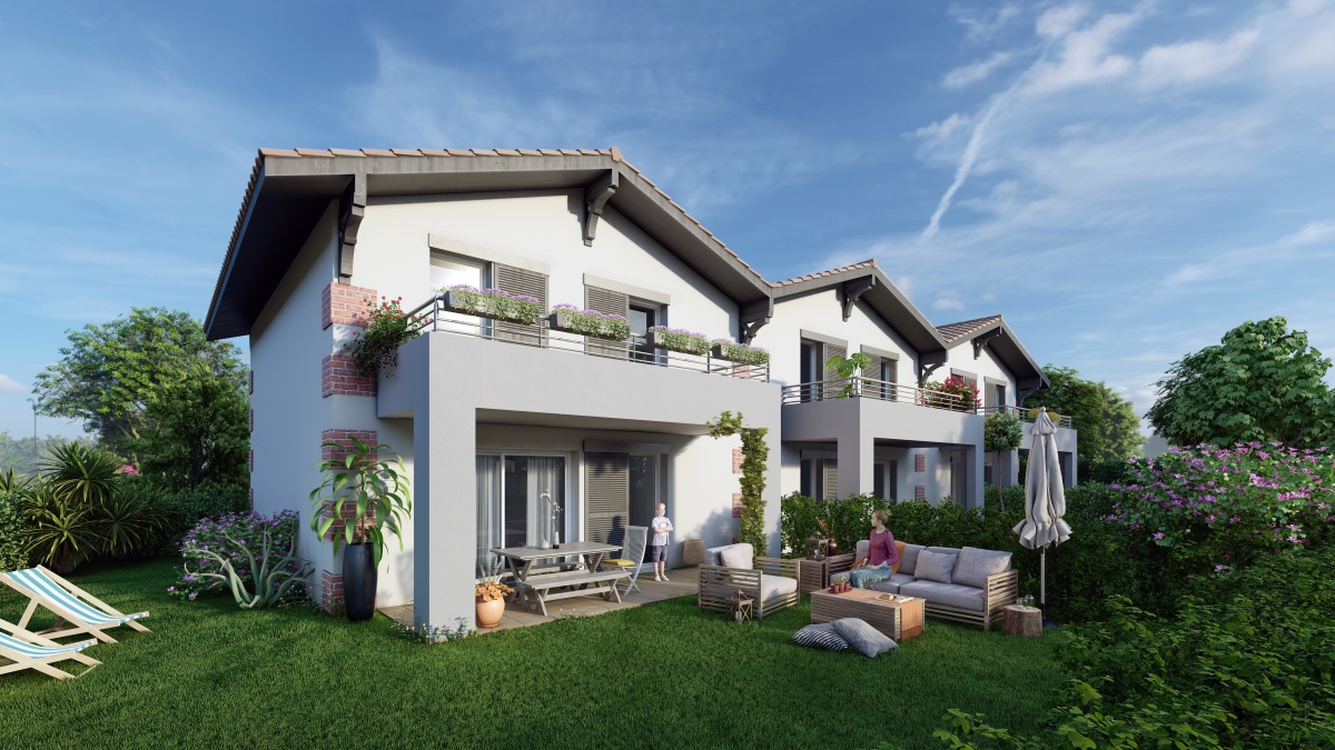 Programme neuf Villas Jardins : Maisons neuves et appartements neufs à Martignas-sur-Jalle référence 6109, aperçu n°2