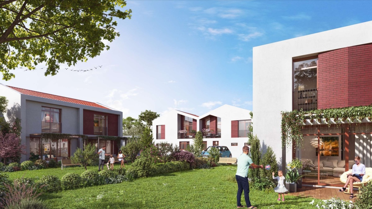 Programme neuf Bloom Parc : Maisons neuves à Mérignac référence 6154, aperçu n°3