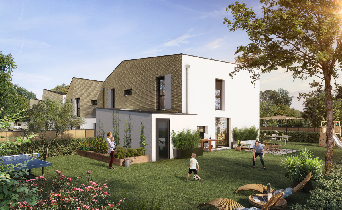 Programme neuf Nuances : Maisons neuves à Villenave-d'Ornon référence 6187, aperçu n°2