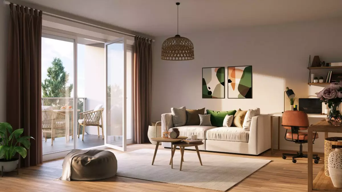 Programme neuf Jardin d'Amanieu : Maisons neuves et appartements neufs à Villenave-d'Ornon référence 6249, aperçu n°1