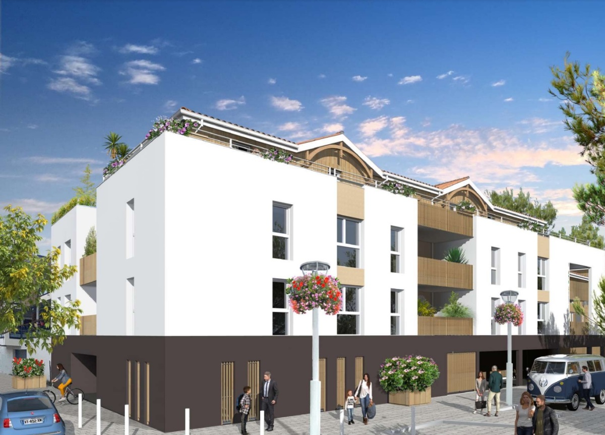 Programme neuf Catalina : Appartements neufs à Biscarrosse référence 6251, aperçu n°0