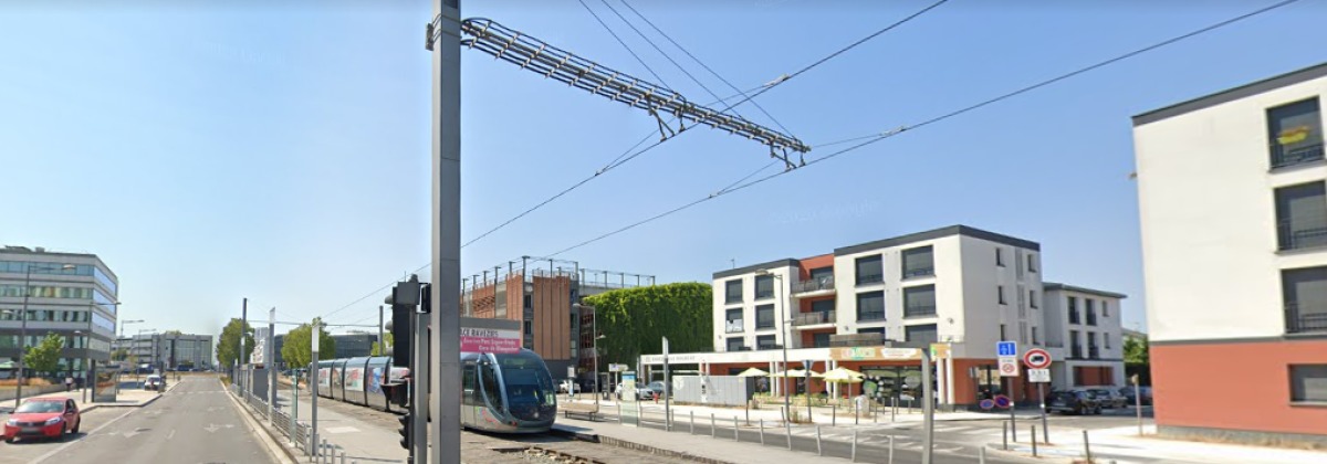 Place Ravezies le Bouscat – vue sur la place Ravezies au Bouscat