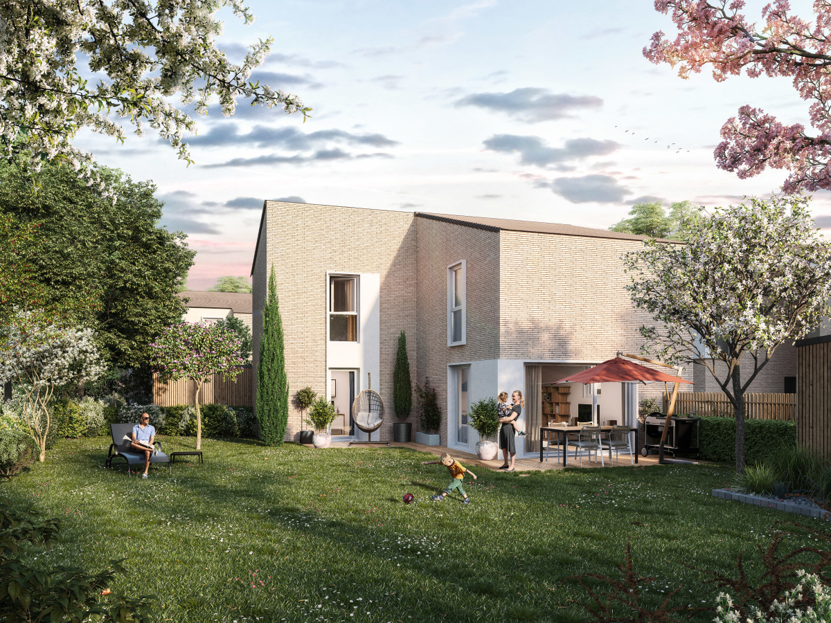 Programme neuf Domaine Palomino : Maisons neuves à Bruges référence 6271, aperçu n°3