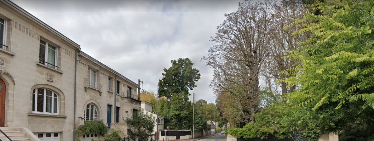 Acheter une maison neuve à Le Bouscat Maison neuve Bordeaux – vue sur une rue résidentielle à Le Bouscat