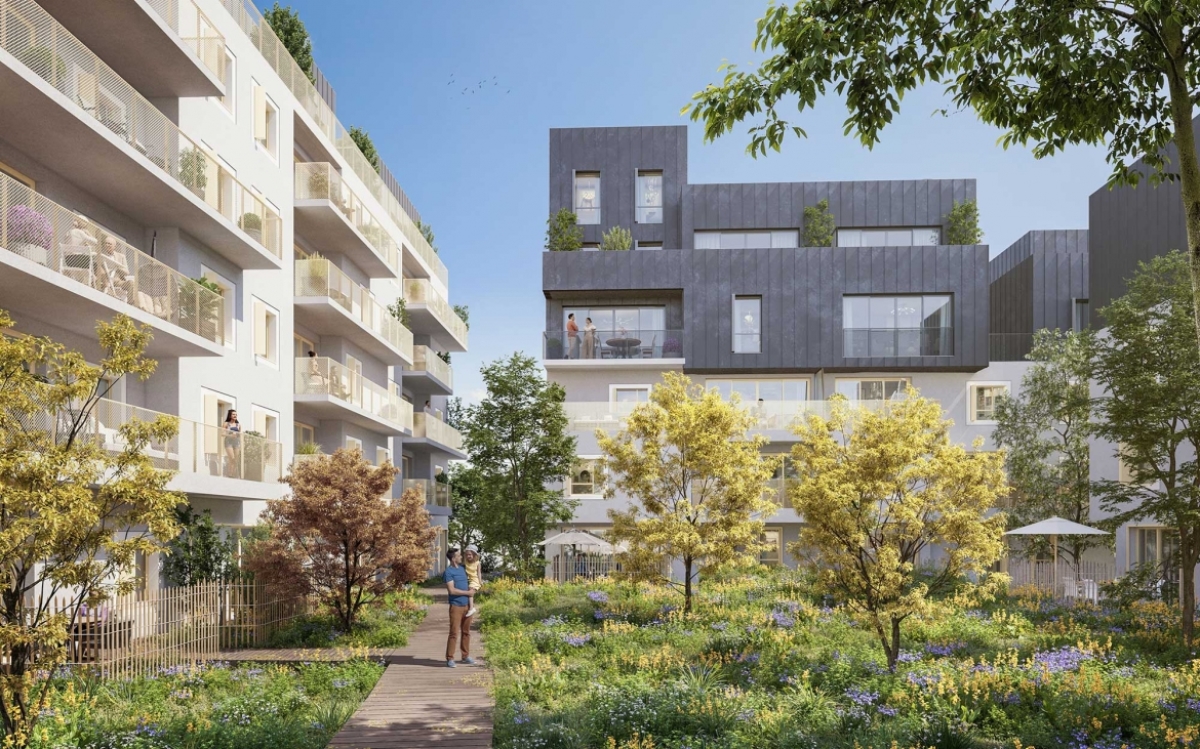 Programme neuf Edge : Appartements neufs à Bègles référence 6317, aperçu n°3