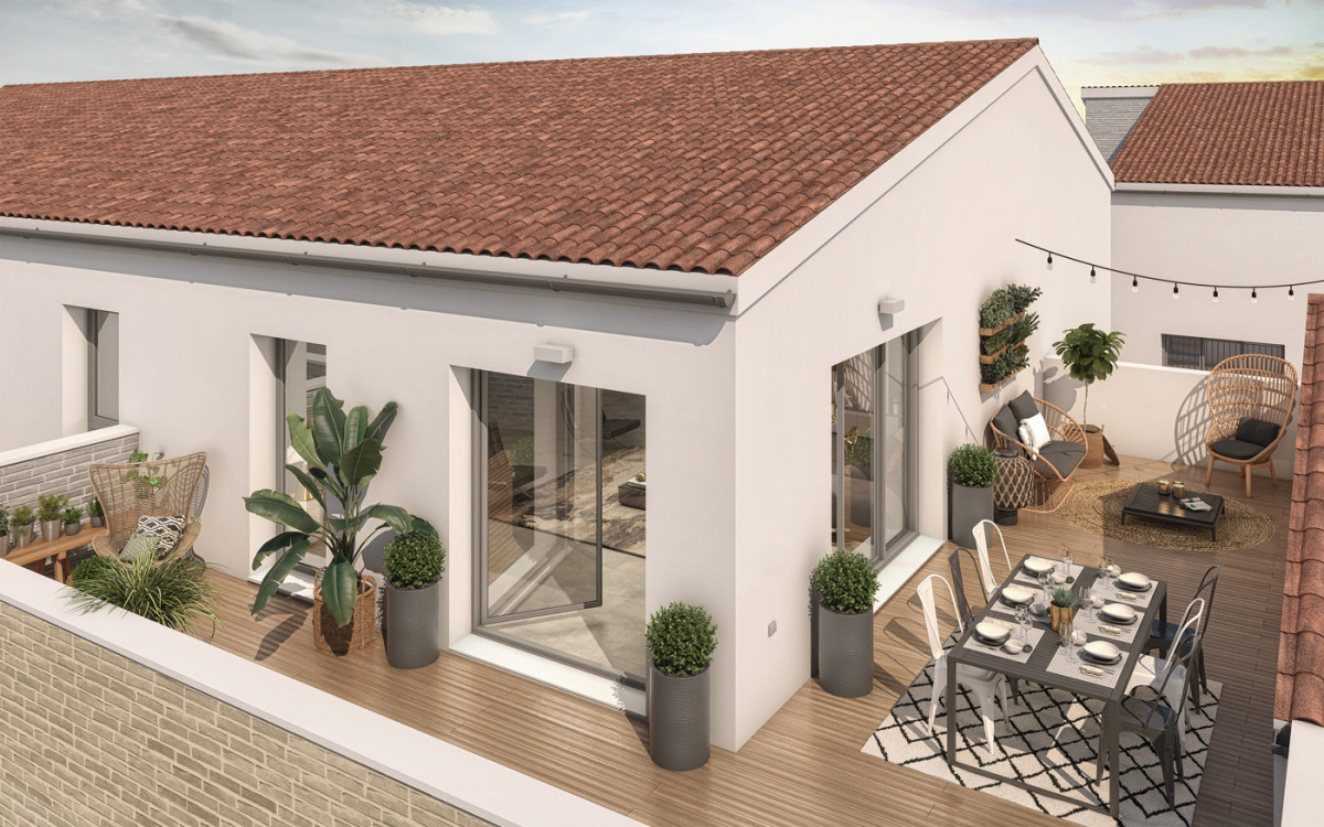 Programme neuf Bridge Side : Appartements neufs à Floirac référence 6331, aperçu n°4