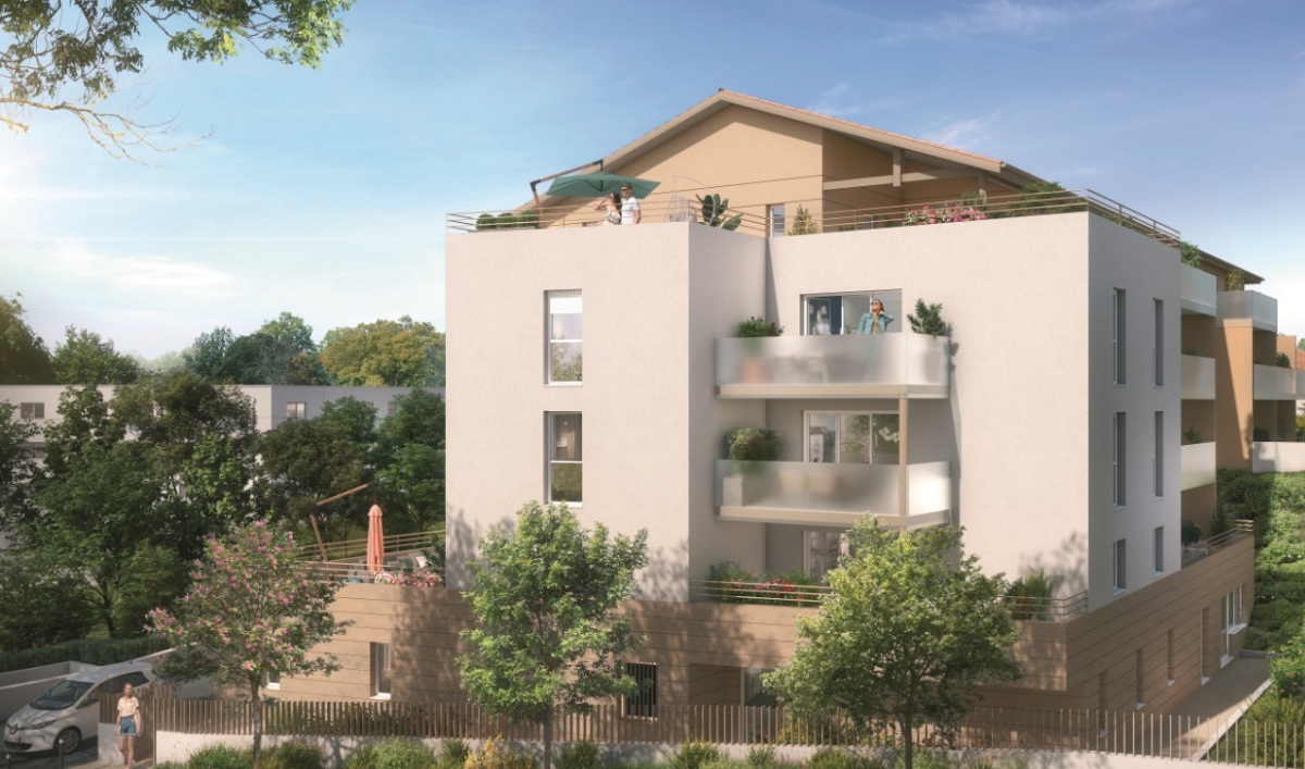 Programme neuf Enoa : Appartements neufs à Artigues-près-Bordeaux référence 6363, aperçu n°2