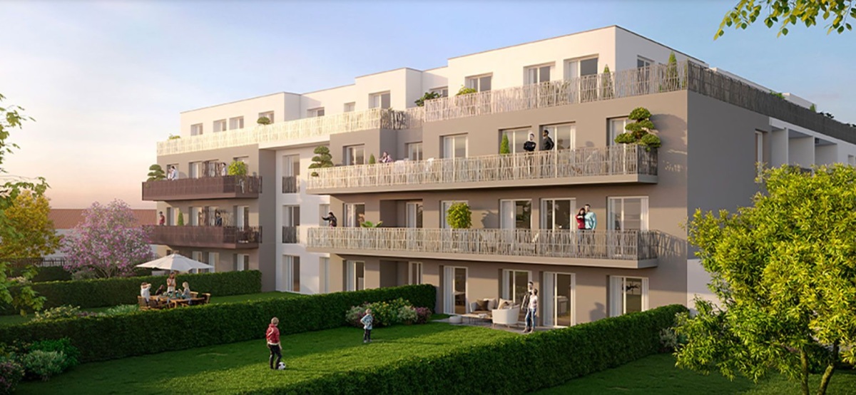 Programme neuf Hauts de Cassagne : Appartements neufs à Cenon référence 6427, aperçu n°2
