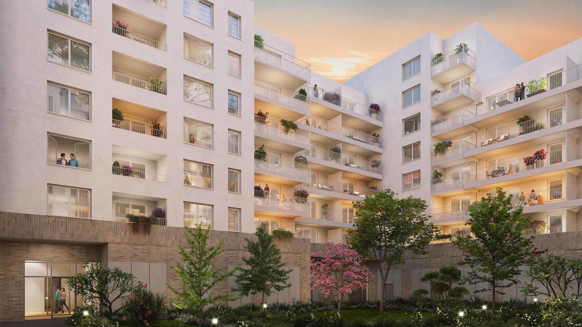 Programme neuf Grand Angle : Appartements neufs à Cenon référence 6494, aperçu n°0