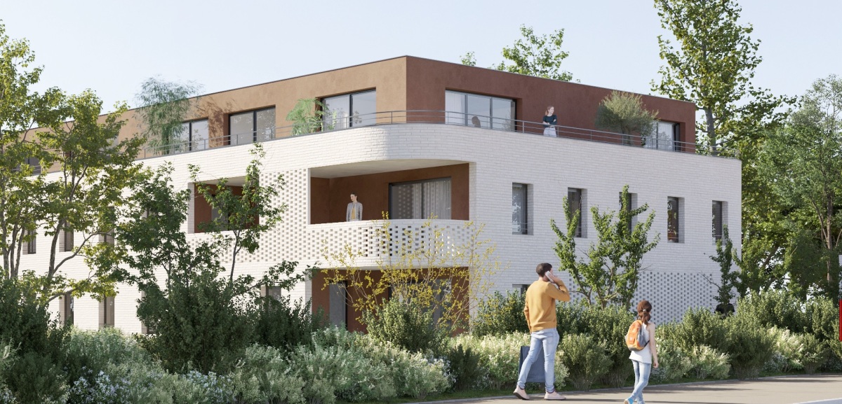 Programme neuf Jardins de Celan : Appartements neufs à Pessac référence 6478, aperçu n°0