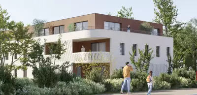Programme neuf Jardins de Celan : Logements neufs Pessac référence 6478