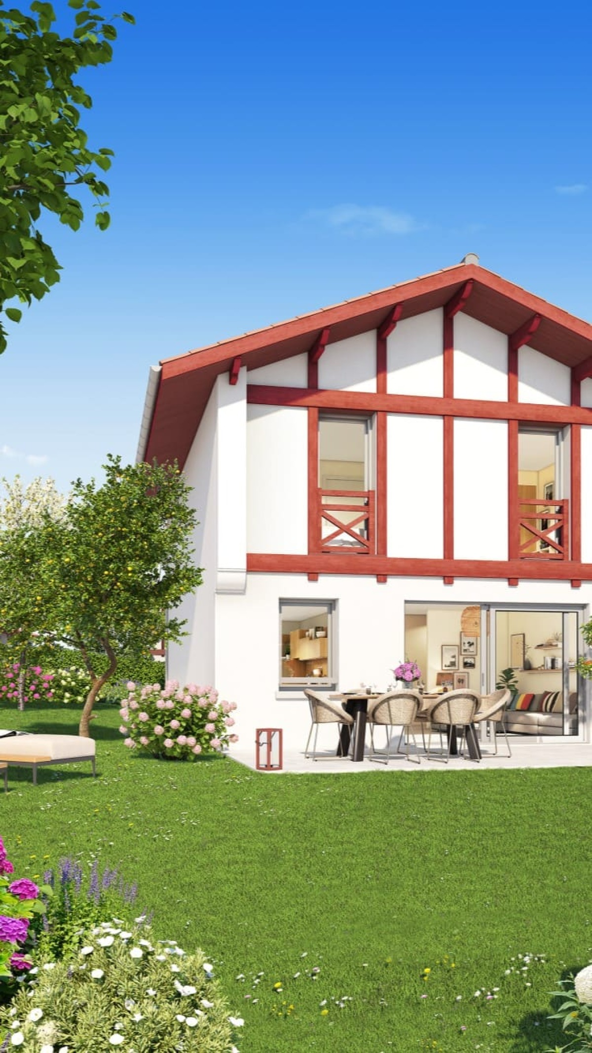Programme neuf Karginko Borda : Maisons neuves et appartements neufs à Saint-Jean-de-Luz référence 6477, aperçu n°0