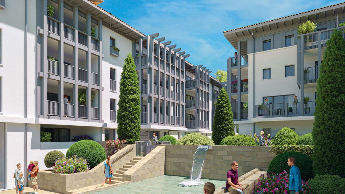 Programme neuf Domaine 5 Cantons : Appartements neufs à Anglet référence 6508, aperçu n°3