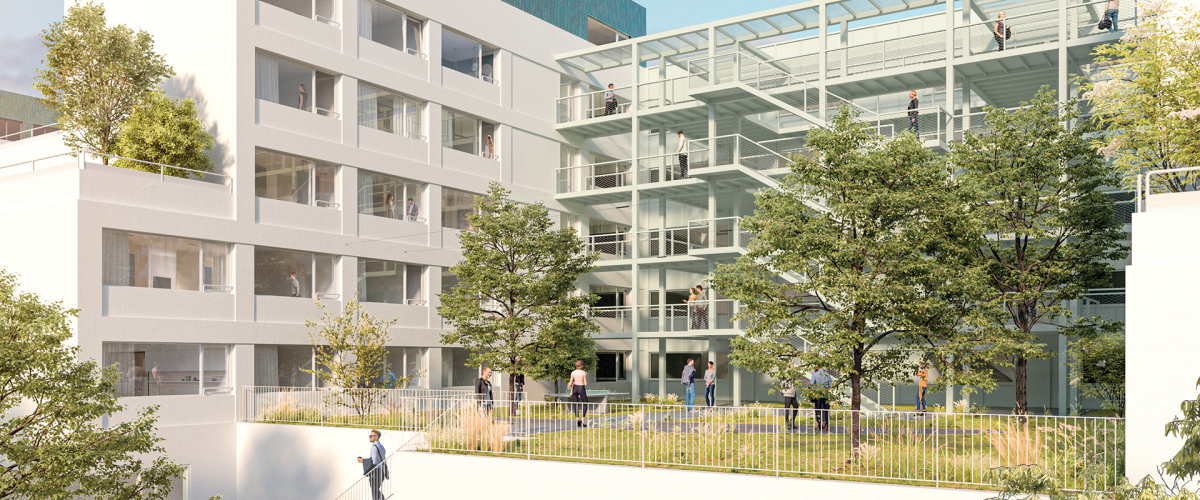 Programme neuf Academiales connexion : Appartements neufs à Lormont référence 6512, aperçu n°0