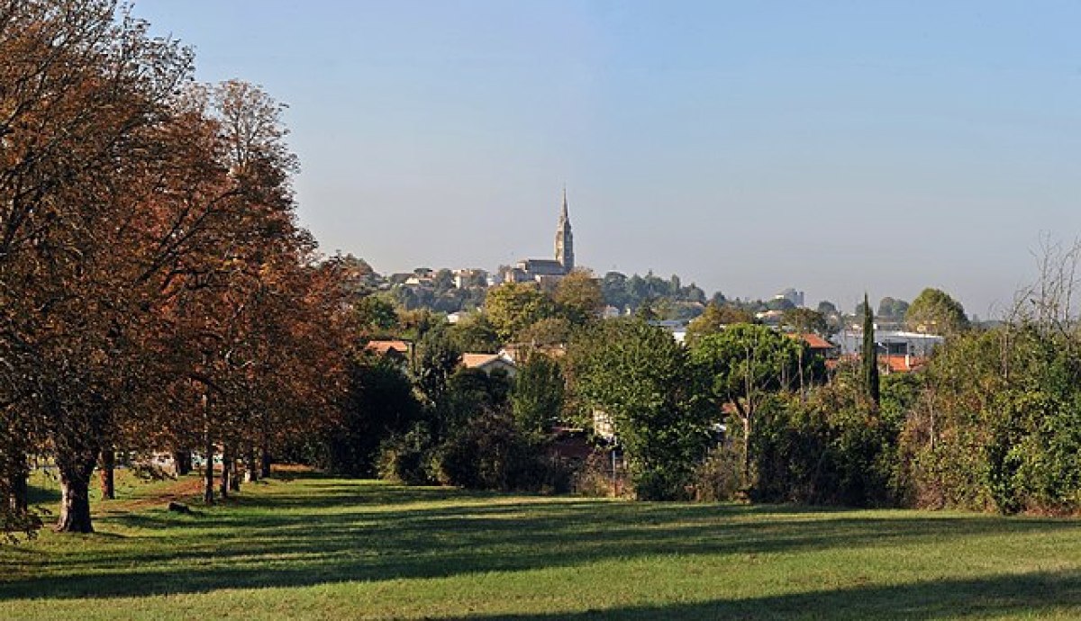 Pinel Bassens –Vue sur la ville de Bassens