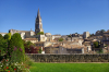 L'église d'un village aux alentours de Bordeaux