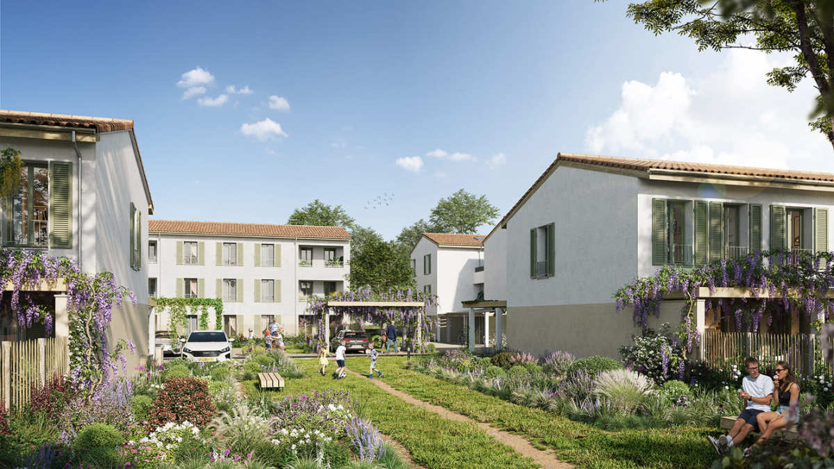 Programme neuf Capdau : Maisons neuves et appartements neufs à Ambarès-et-Lagrave référence 6877, aperçu n°2
