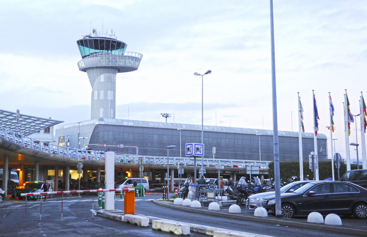 vue de l’aéroport de Mérignac