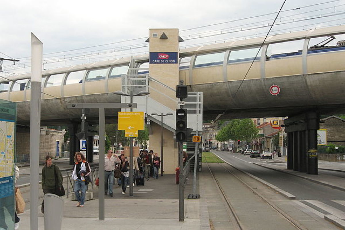 photo de la gare de Cenon