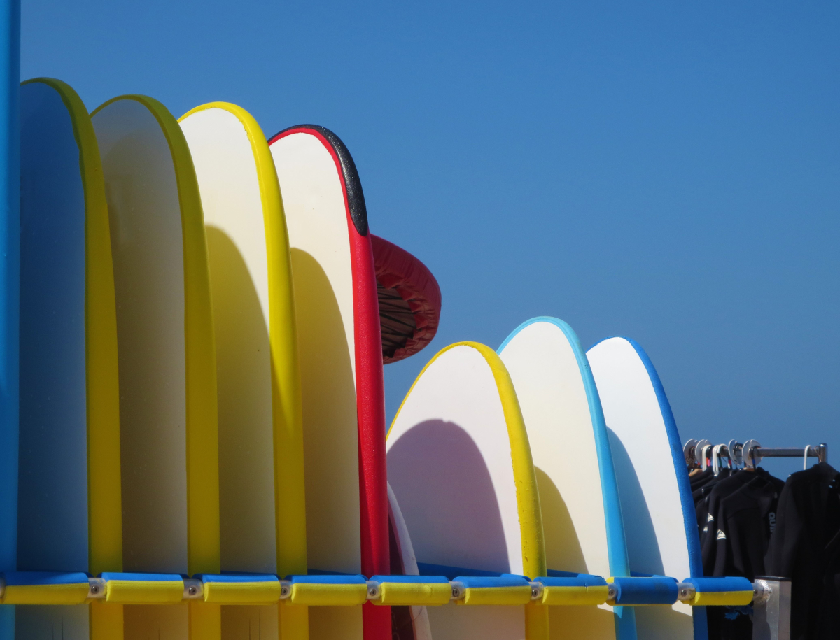 Vivre à Anglet – Des planches de surf