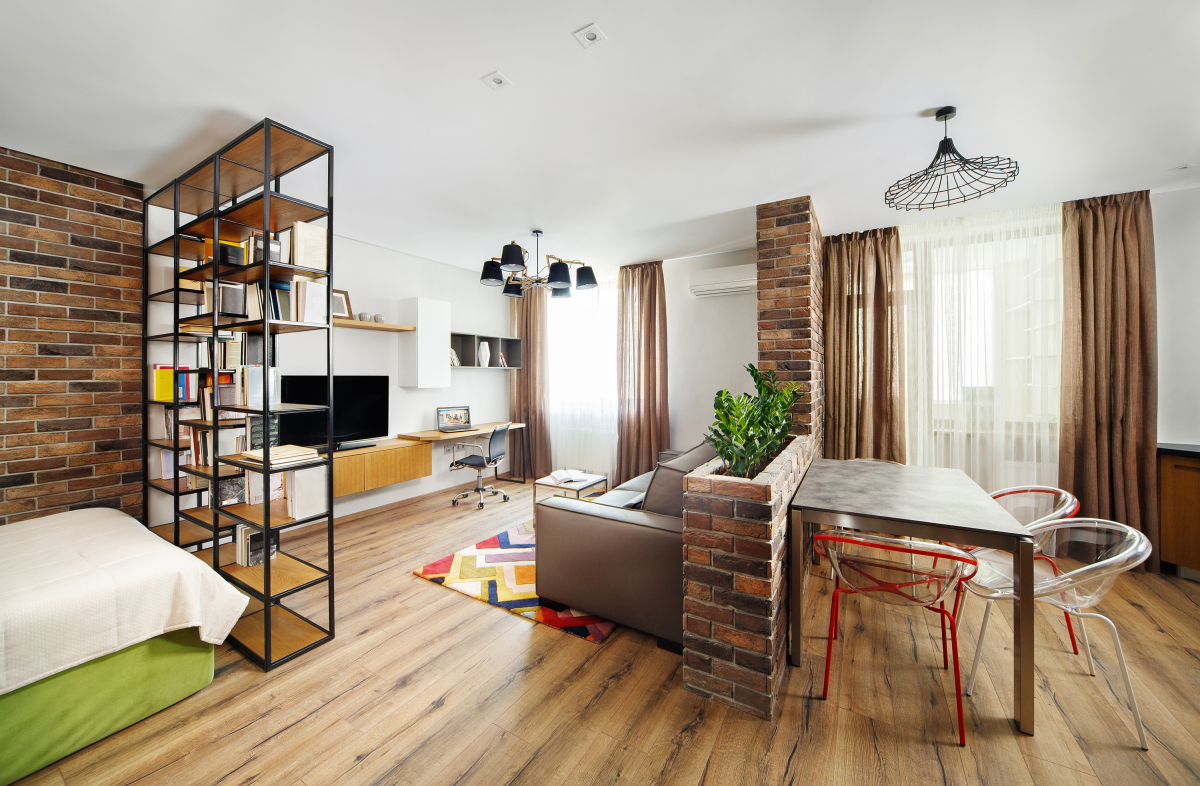 Typologie d'appartement – Un studio bien aménagé